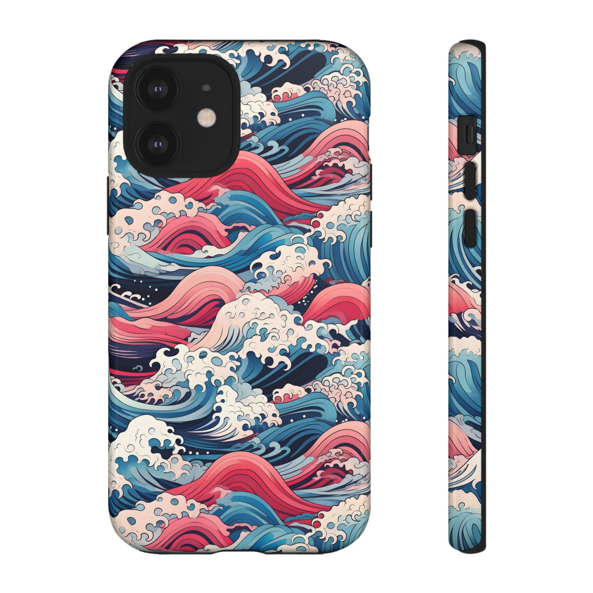 Japanese Waves Phone Case – Embrace Timeless Elegance with Classic Design 3