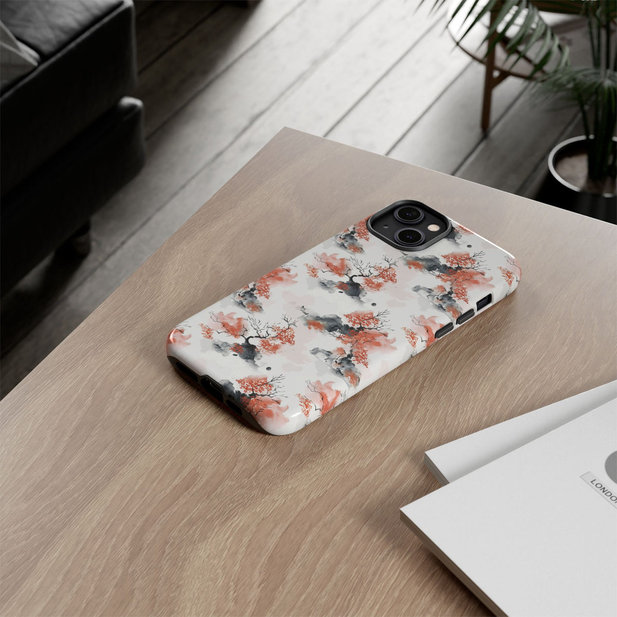 Japanese Pattern Phone Case – Elegant & Timeless Design for Your Phone 503