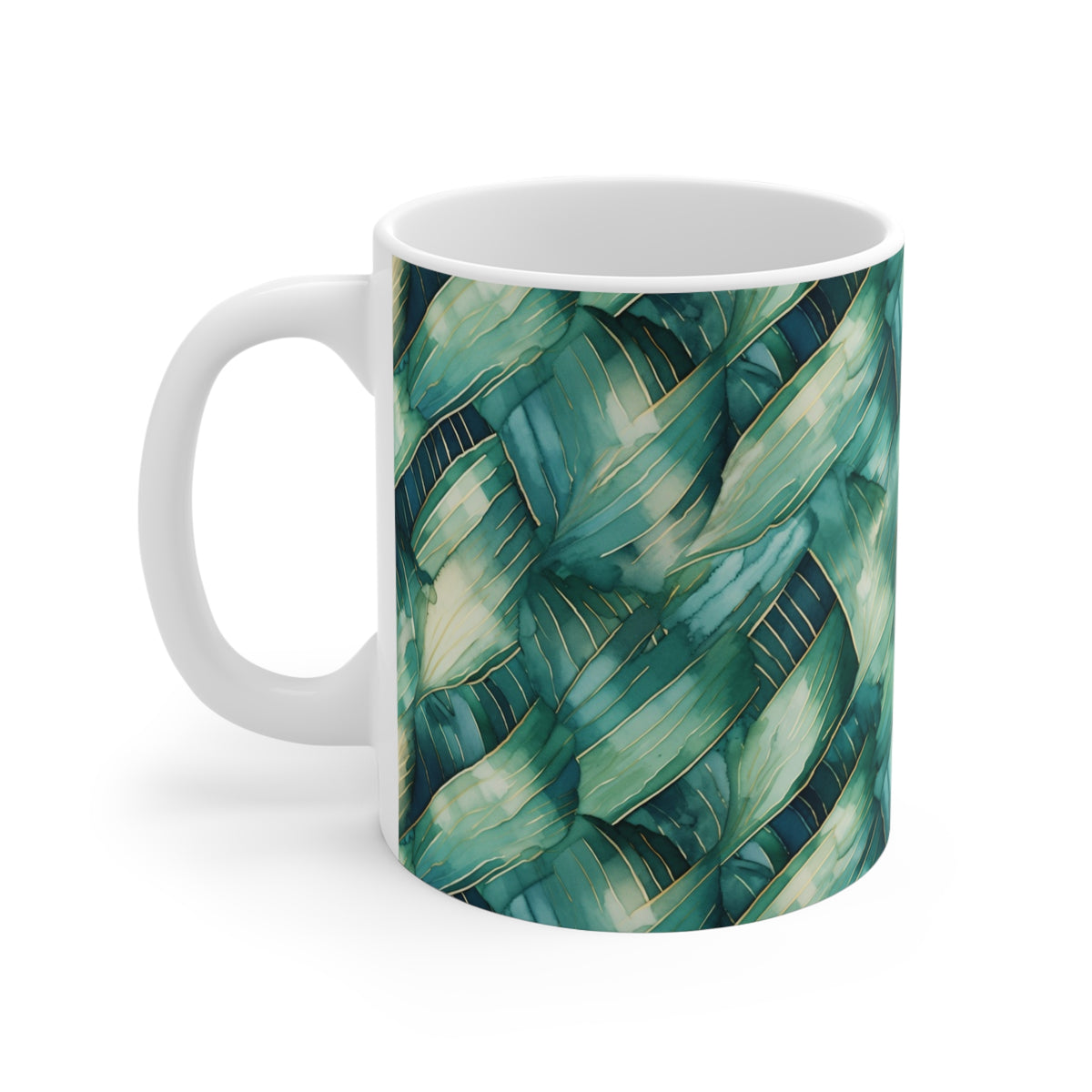 Various Watercolor Design All Over Coffee Mug – Unique Artistic Ceramic Coffee Cup 212