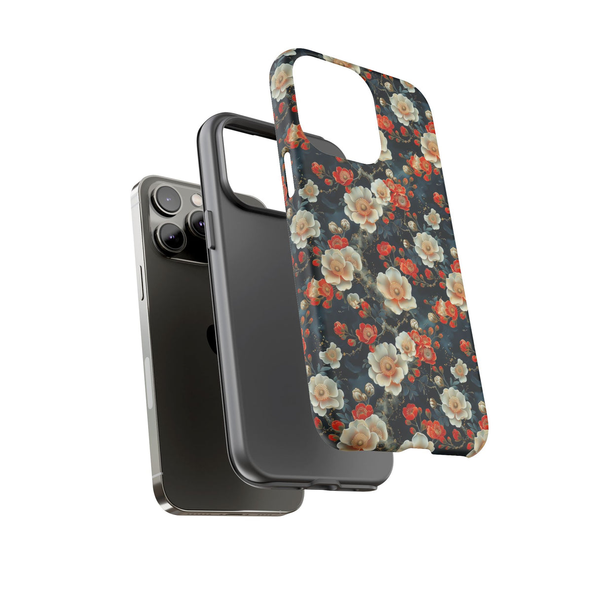 Japanese Pattern Phone Case – Elegant & Timeless Design for Your Phone 111