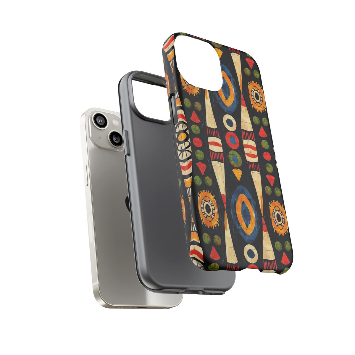 Stylish African Pattern Phone Case – Unique and Vibrant Protection 165