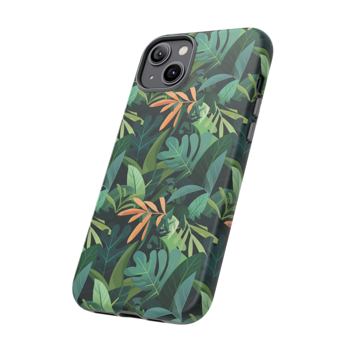 Jungle Pattern Phone Case – Exotic & Lush Design for Your Phone 341