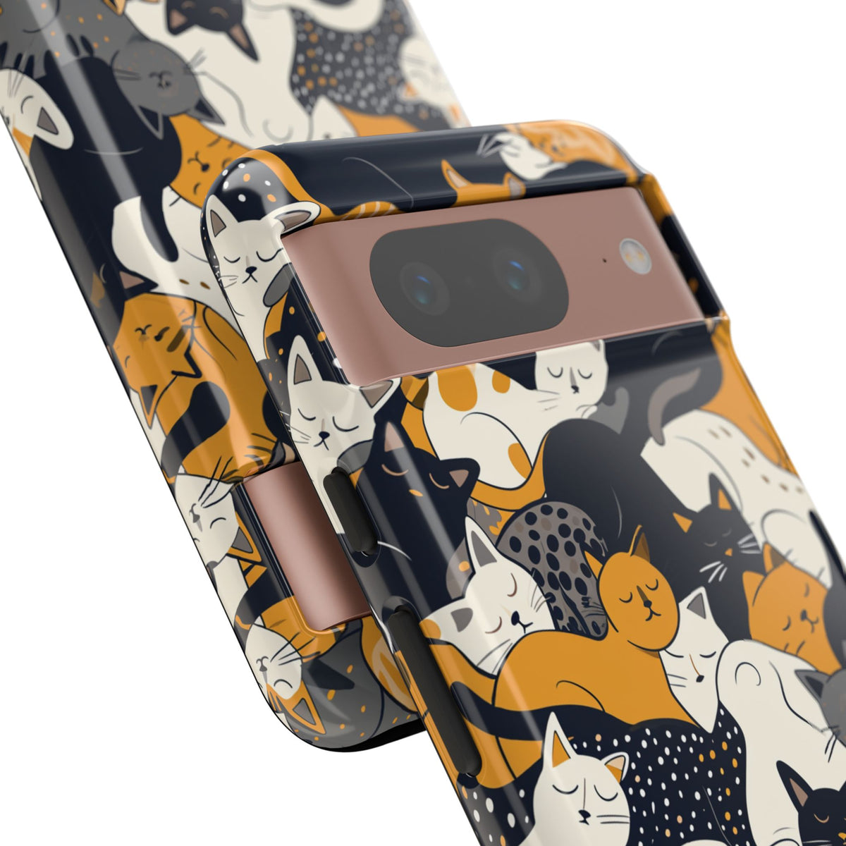 Seamless Cat Pattern Design Phone Case – Playful and Stylish Cat-Themed Phone Cover 2