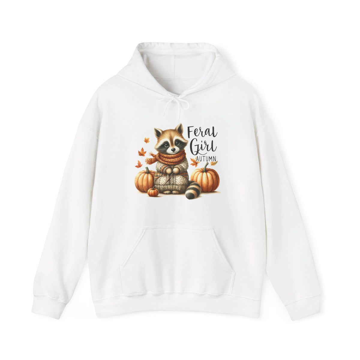 Feral Girl Autumn Unisex Hooded Sweatshirt