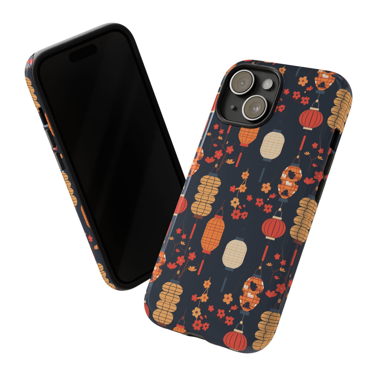 Japanese Pattern Phone Case – Elegant & Timeless Design for Your Phone 027