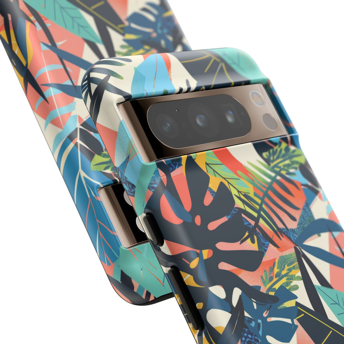 Jungle Collage Phone Case – Vibrant & Durable