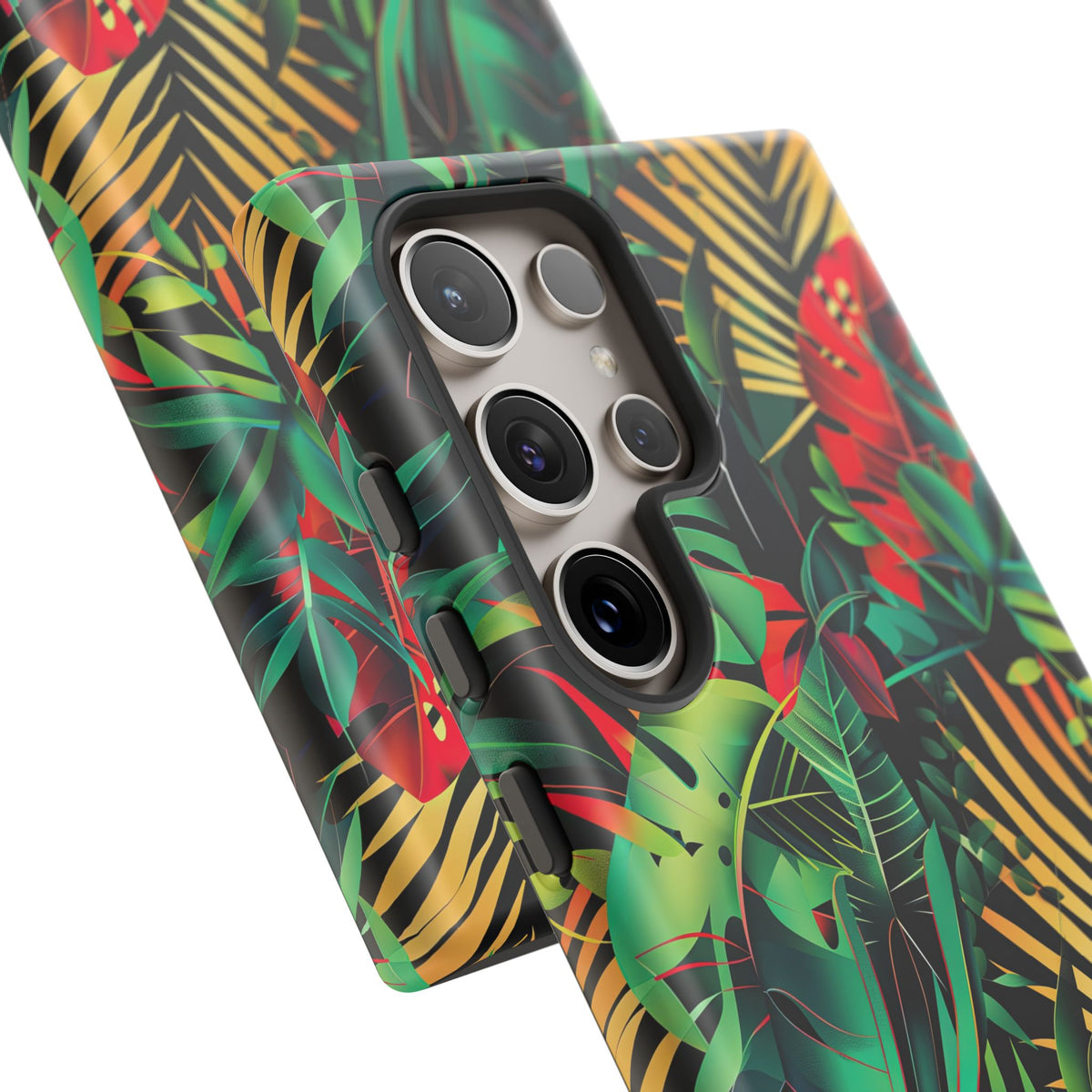 Jungle Collage Phone Case – Vibrant & Durable Nature-Inspired Protection