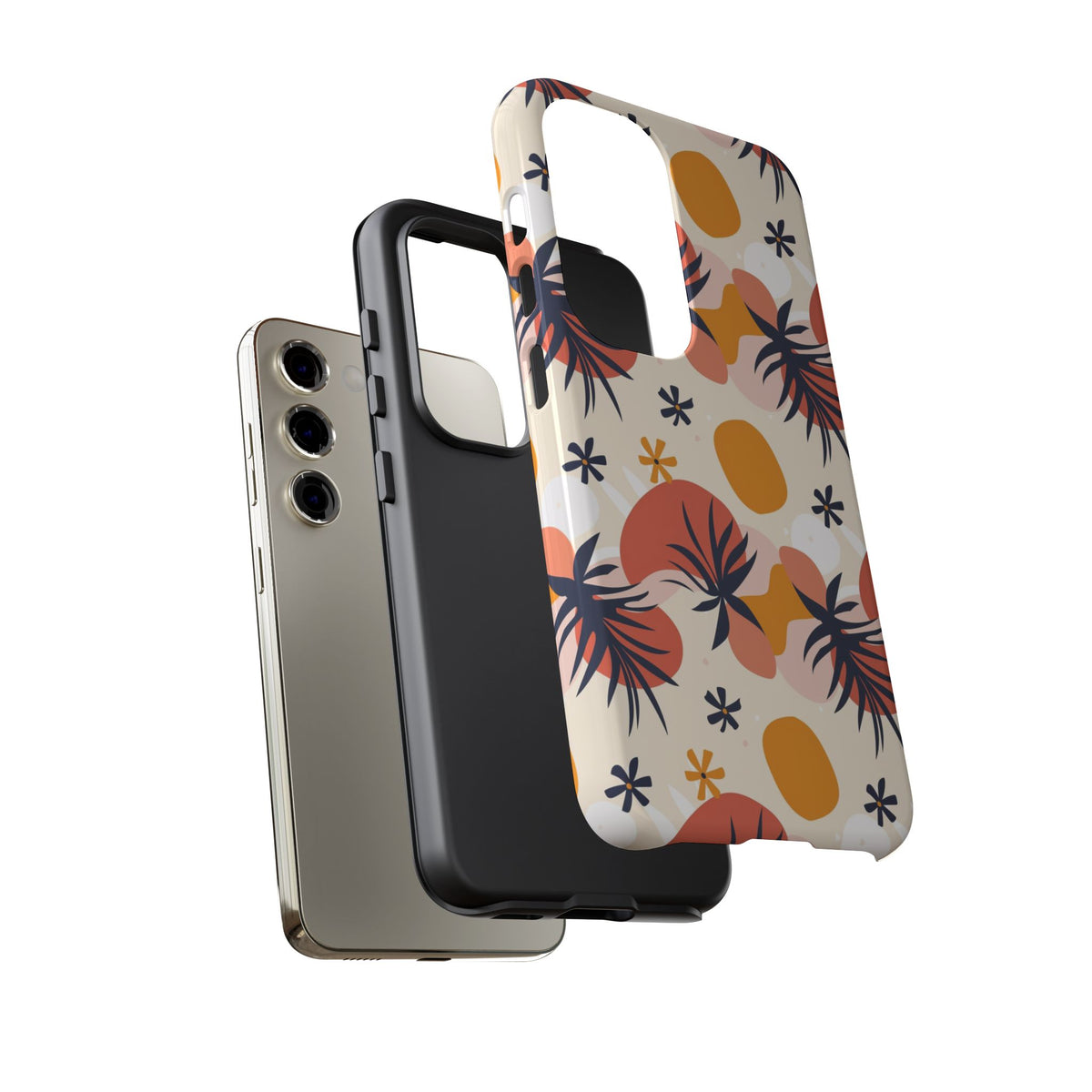 Vibrant Summer Pattern Phone Case - Fun Tropical & Beach Designs