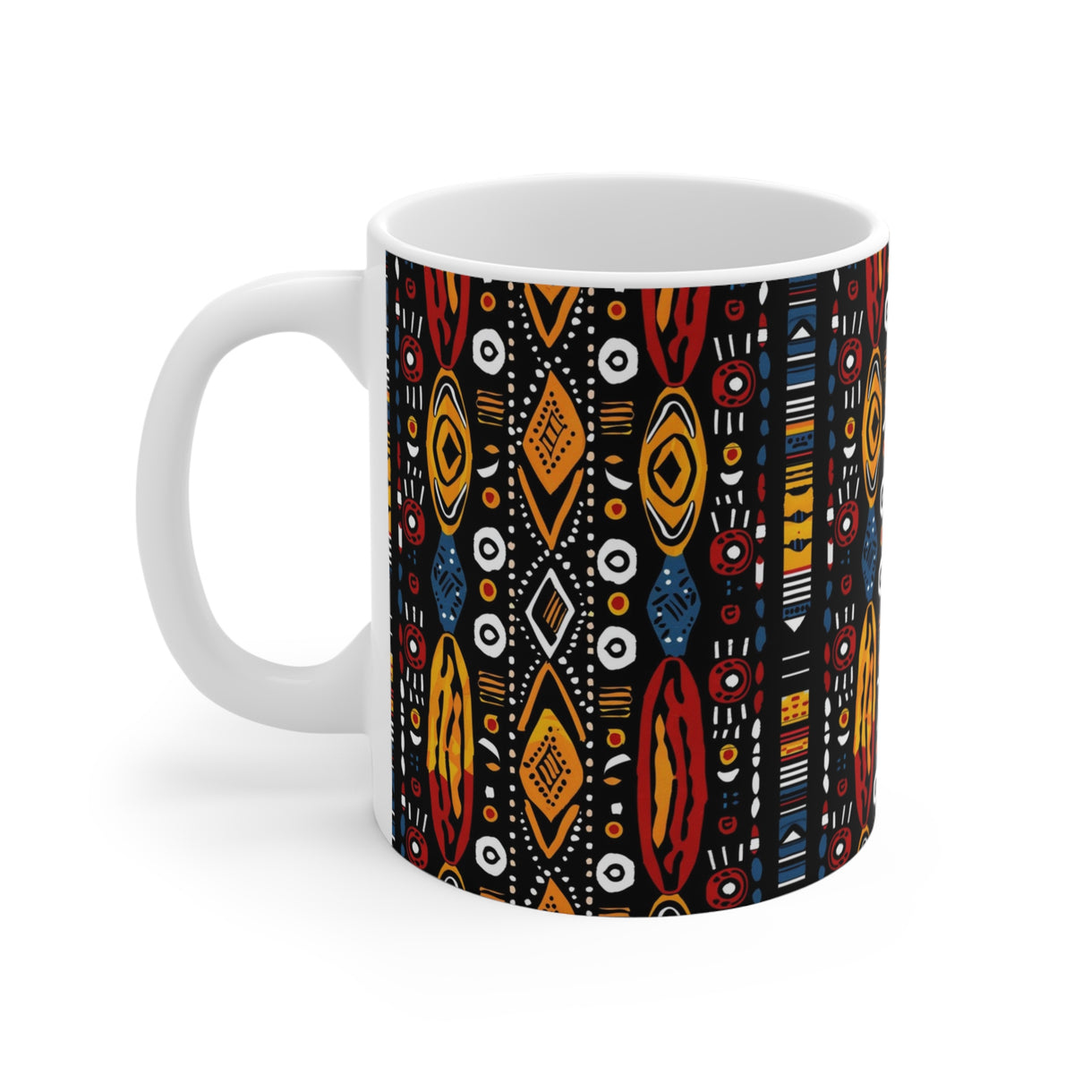 All-Over African Pattern Coffee Mug 603