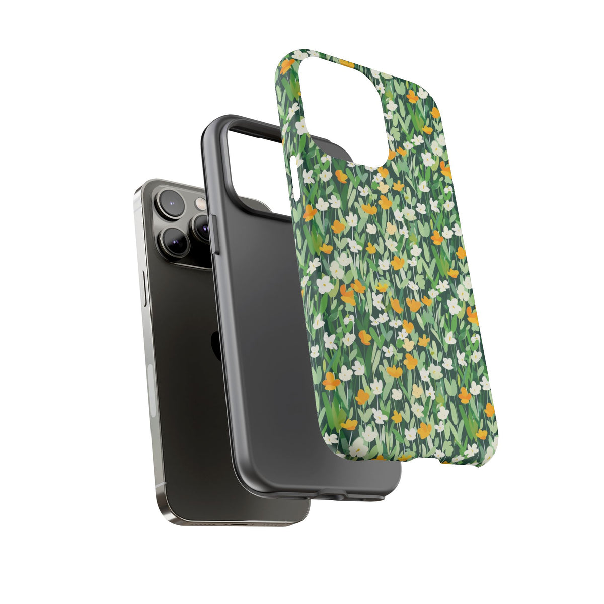 Spring Pattern Phone Case – Fresh & Vibrant Design for Your Phone 414