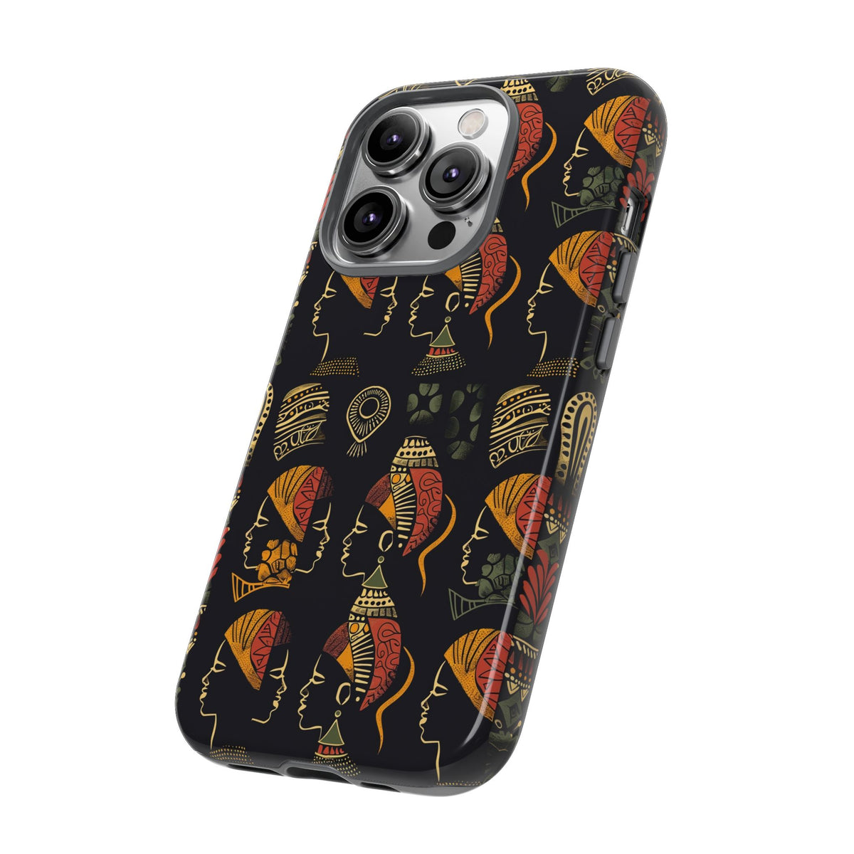 Stylish African Pattern Phone Case – Unique and Vibrant Protection 244