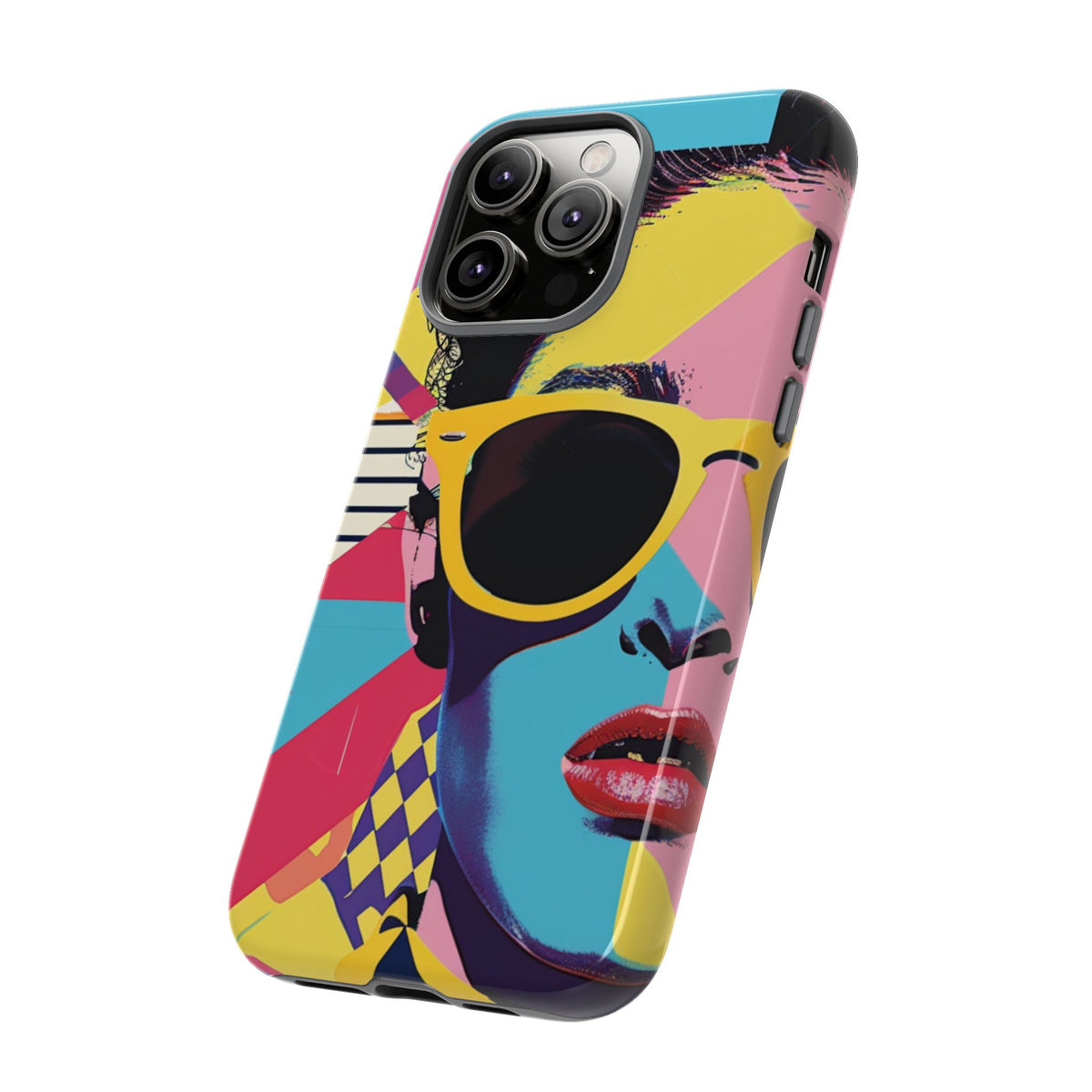 Retro 80s Seamless Phone Case – Vintage Style Meets Modern Protection 7