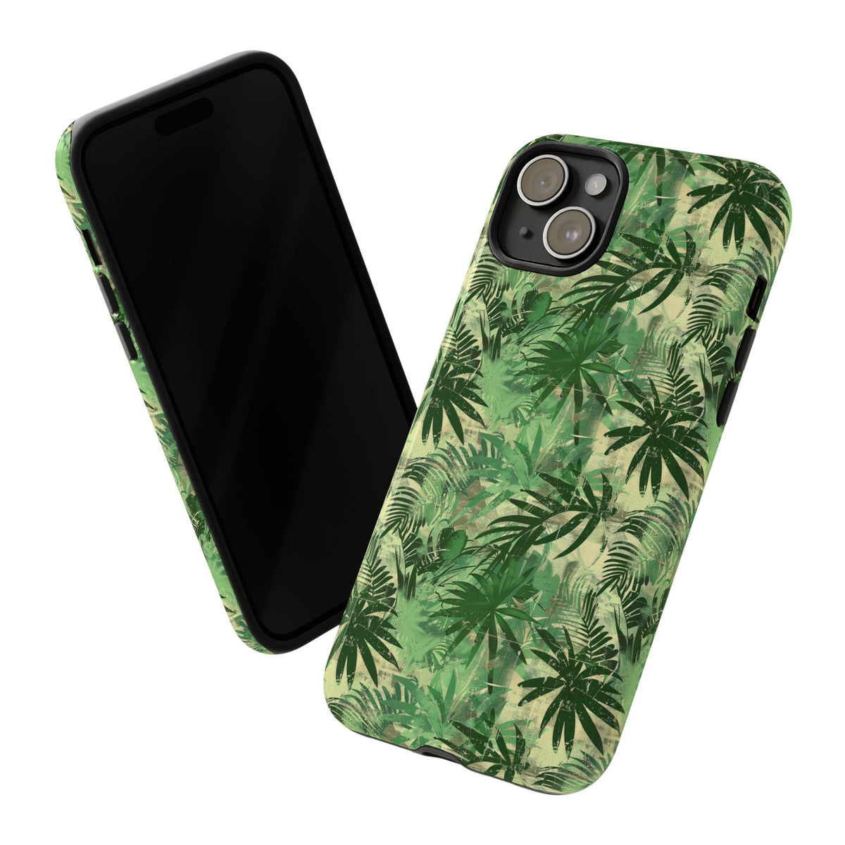 Jungle Pattern Phone Case – Exotic & Lush Design for Your Phone 336