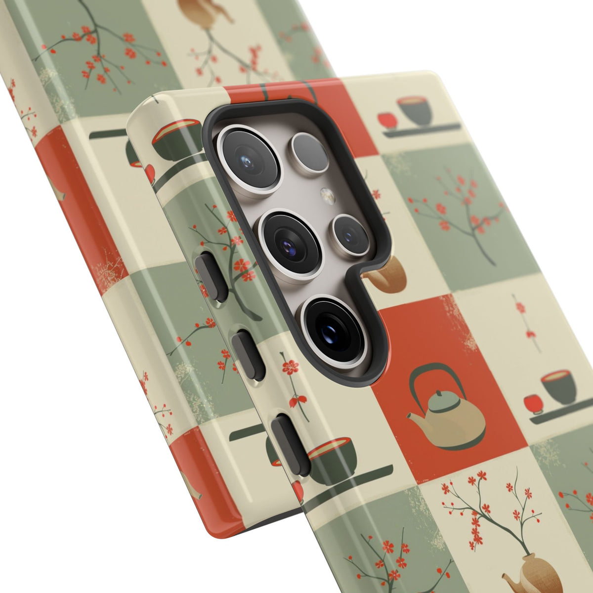 Japanese Pattern Phone Case – Elegant & Timeless Design for Your Phone 505