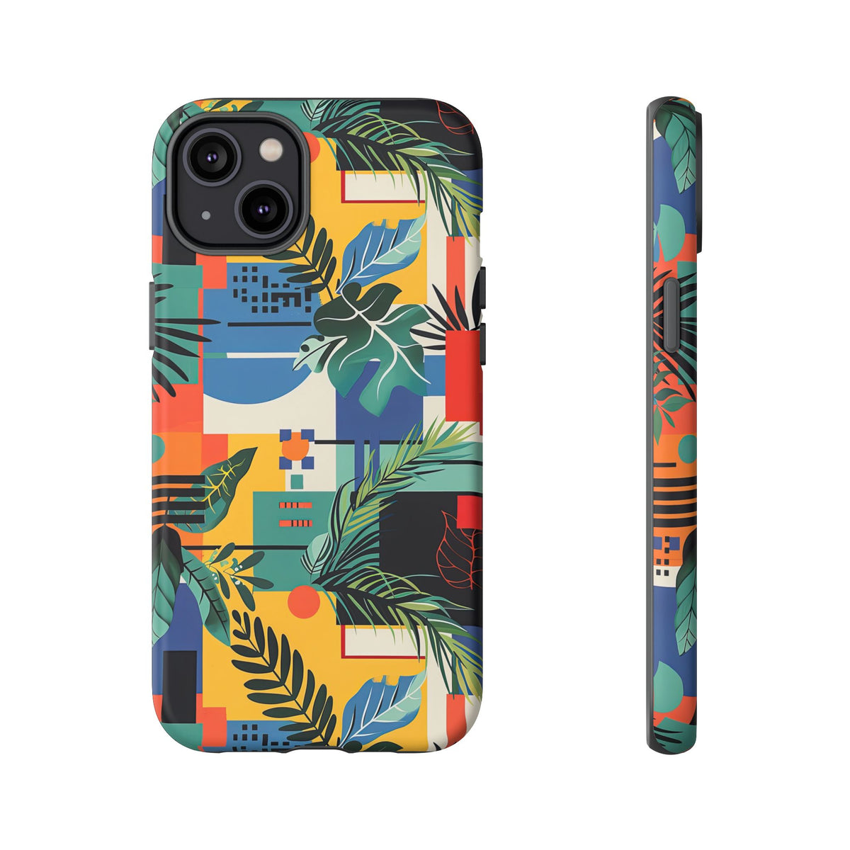 Jungle Collage Phone Case – Vibrant & Durable Nature-Inspired Protection