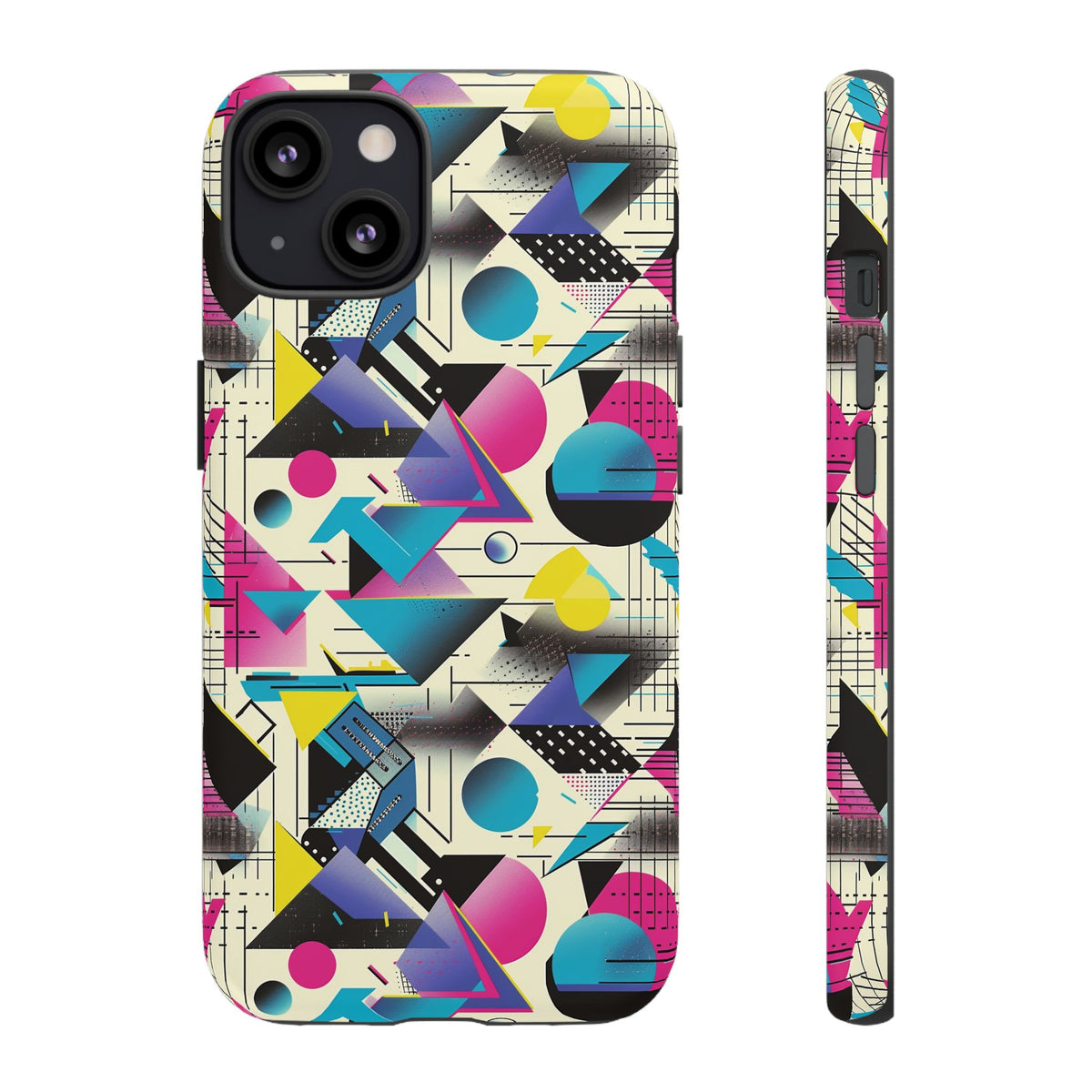 Retro 80s Seamless Phone Case – Vintage Style Meets Modern Protection 202