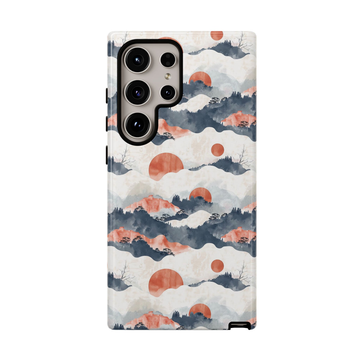 Japanese Pattern Phone Case – Elegant & Timeless Design for Your Phone 139