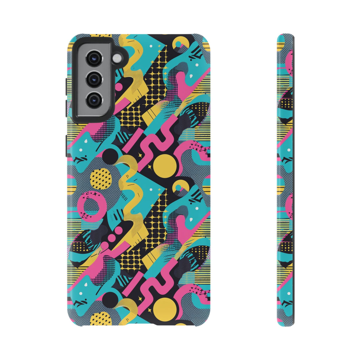 Retro 80s Seamless Phone Case – Vintage Style Meets Modern Protection 138