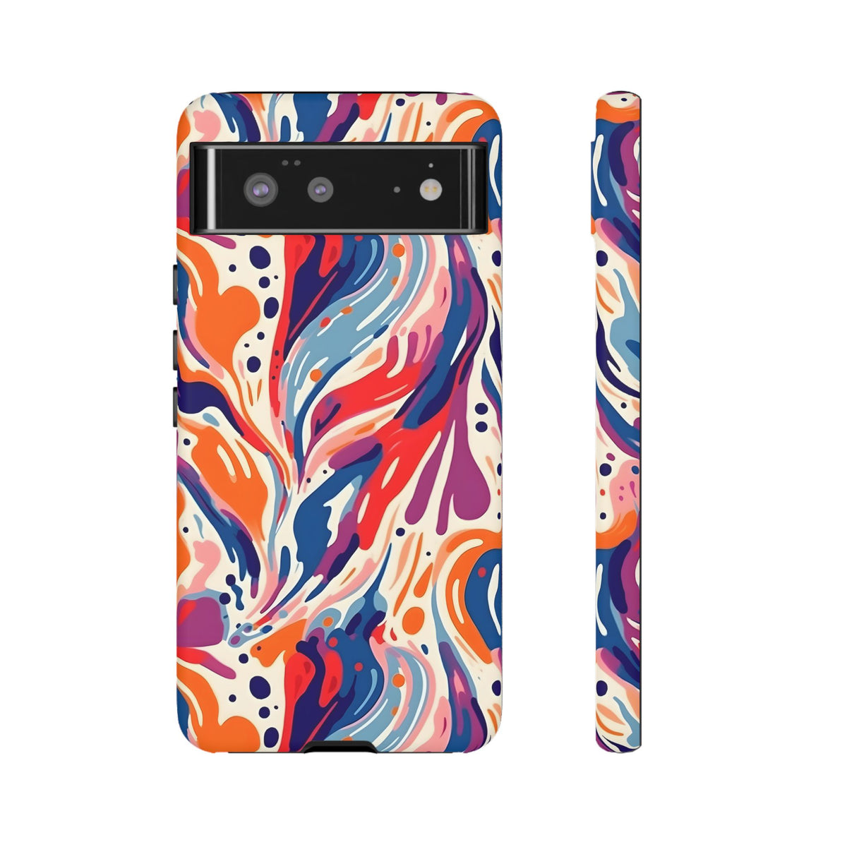 Abstract Painting Design Phone Case – Modern Art-Inspired Phone Cover 6