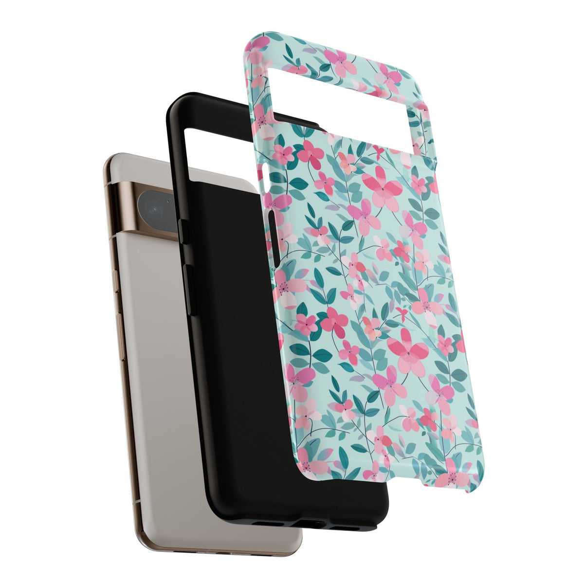 Spring Pattern Phone Case – Fresh & Vibrant Design for Your Phone 412