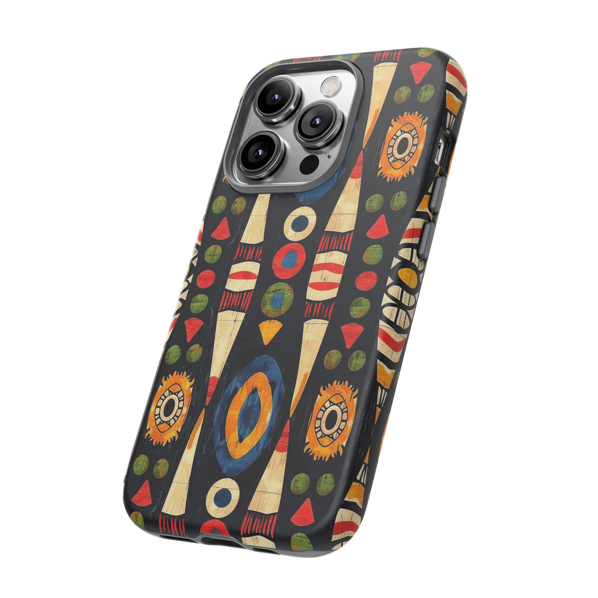 Stylish African Pattern Phone Case – Unique and Vibrant Protection 165