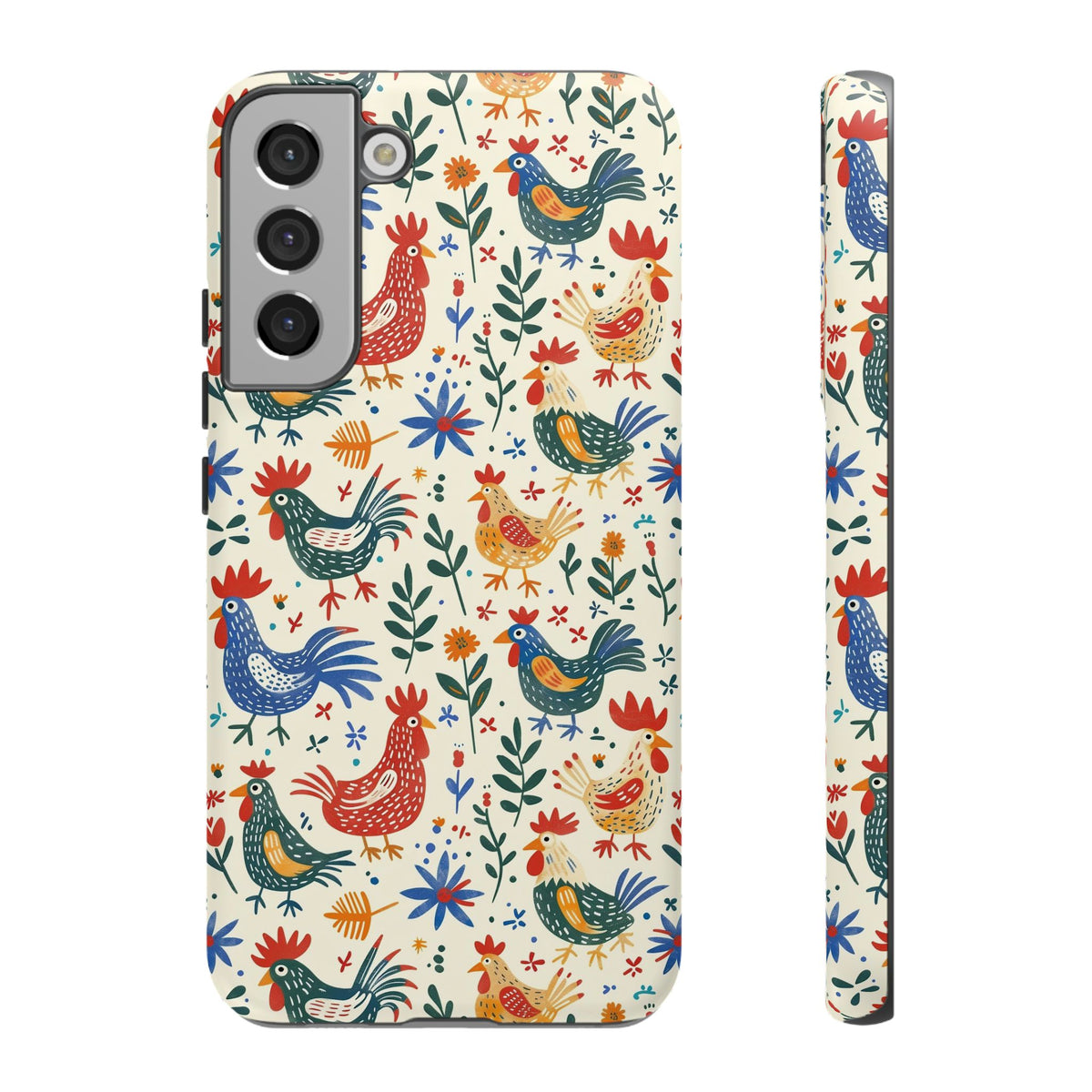 Birds Seamless Pattern Phone Case – Elegant and Timeless Avian Design 8