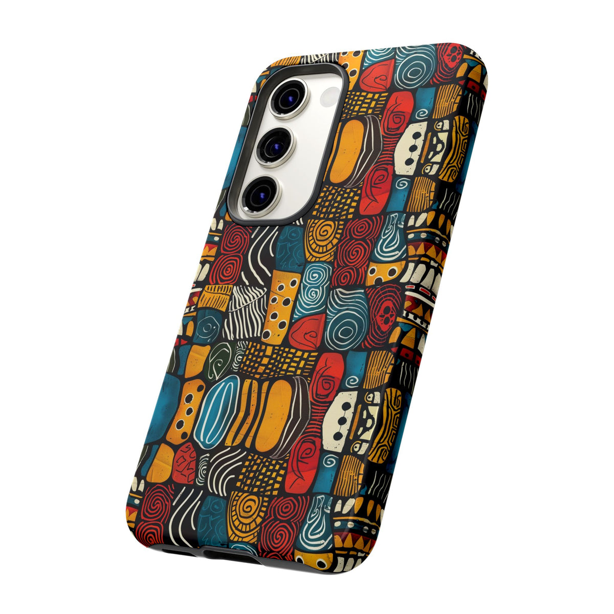 Stylish African Pattern Phone Case – Unique and Vibrant Protection 159