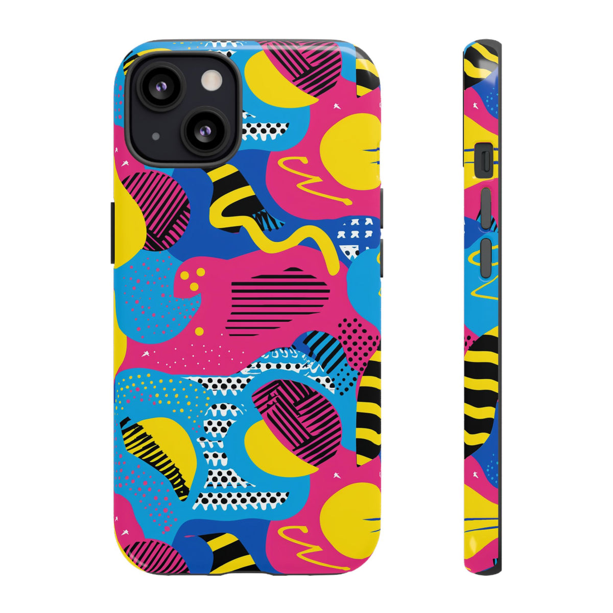 Retro 80s Seamless Phone Case – Vintage Style Meets Modern Protection 22