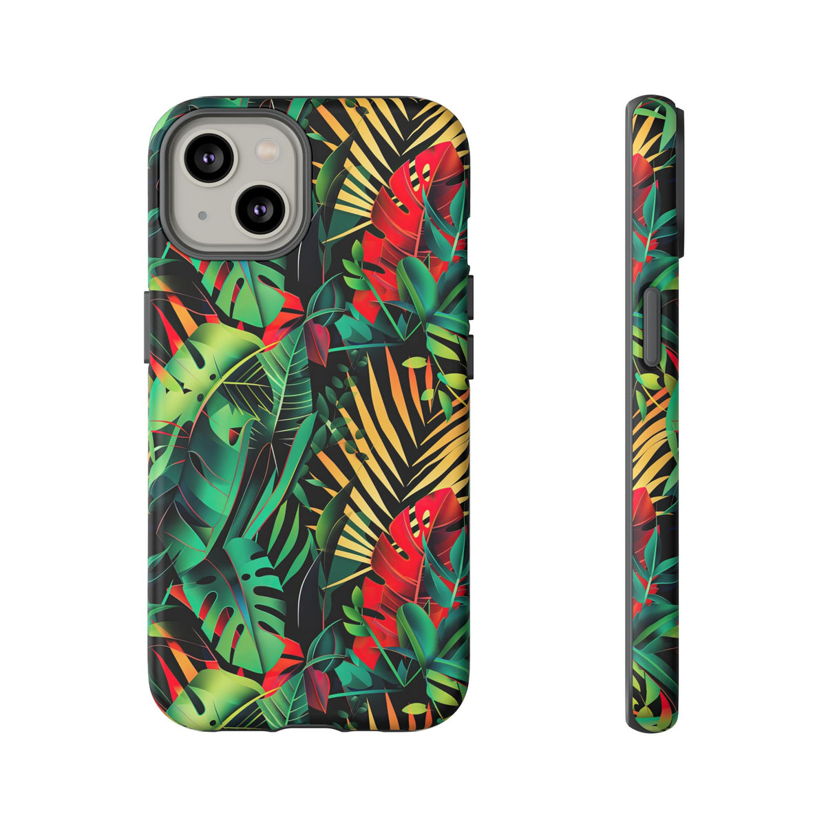 Jungle Collage Phone Case – Vibrant & Durable Nature-Inspired Protection