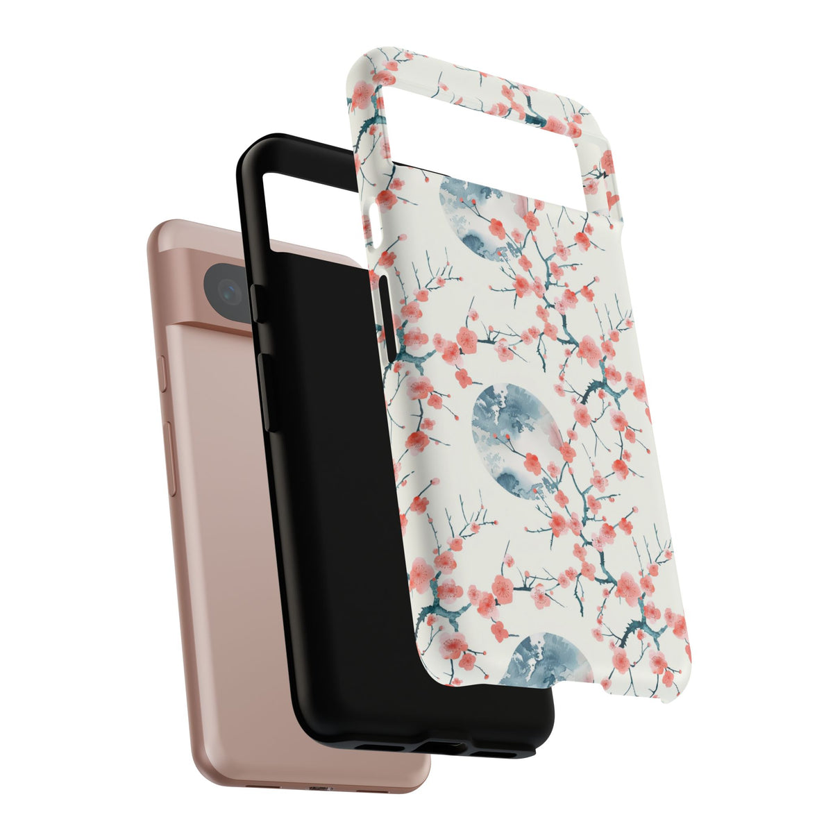 Japanese Pattern Phone Case – Elegant & Timeless Design for Your Phone 081