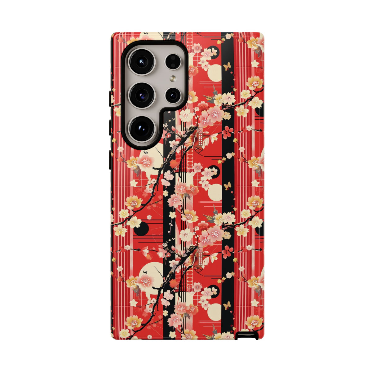 Japanese Pattern Phone Case – Elegant & Timeless Design for Your Phone 026