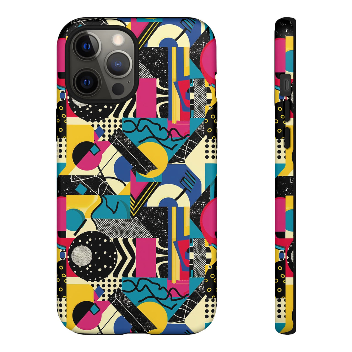 Retro 80s Seamless Phone Case – Vintage Style Meets Modern Protection 194