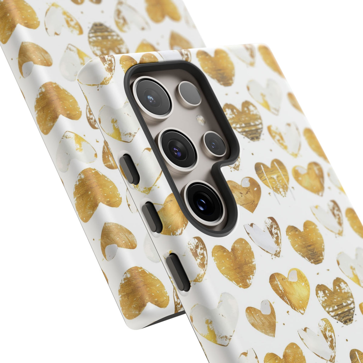 Heart Pattern Phone Case – Stylish & Loving Design for Your Device 369