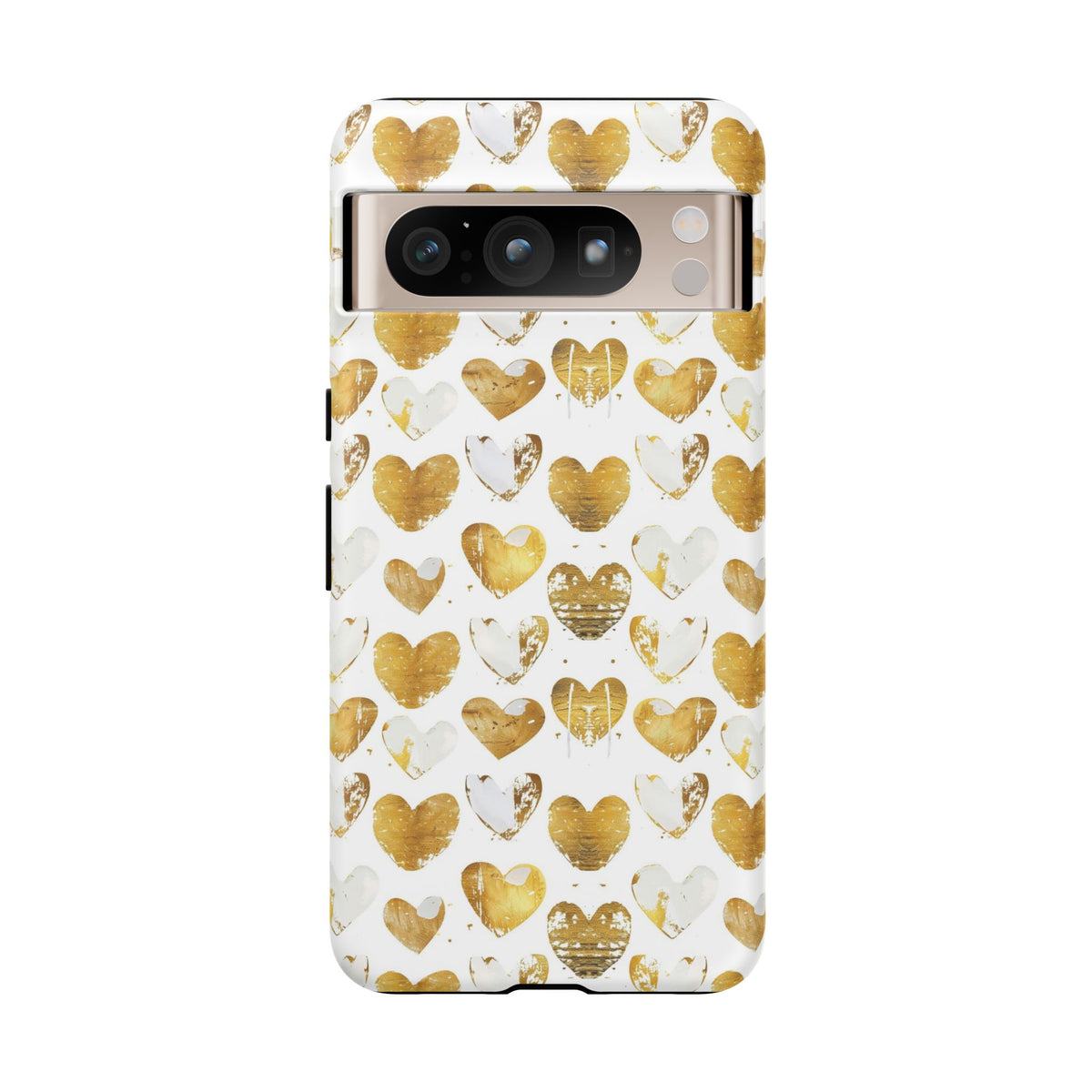 Heart Pattern Phone Case – Stylish & Loving Design for Your Device 369