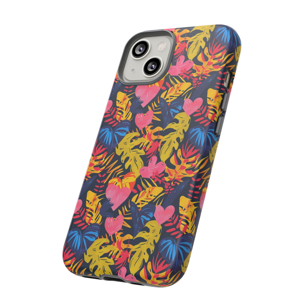 Heart Pattern Phone Case – Stylish & Loving Design for Your Device 360