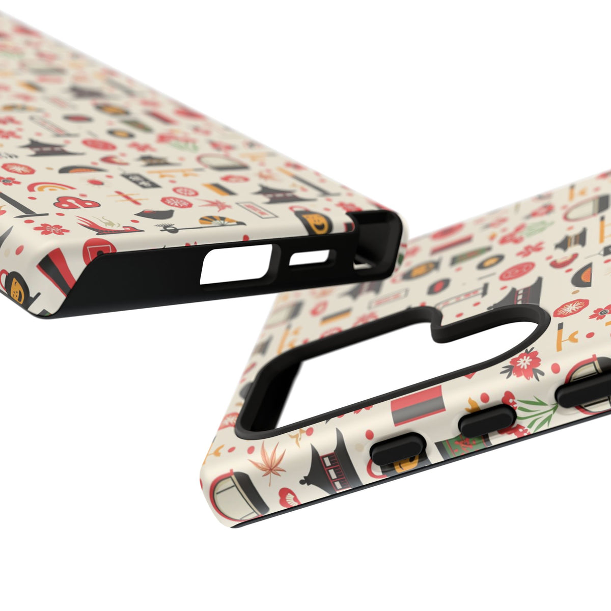 Japanese Pattern Phone Case – Elegant & Timeless Design for Your Phone 100