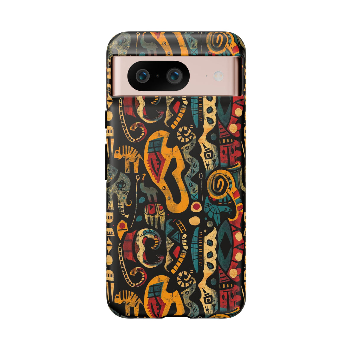 Stylish African Pattern Phone Case – Unique and Vibrant Protection 153