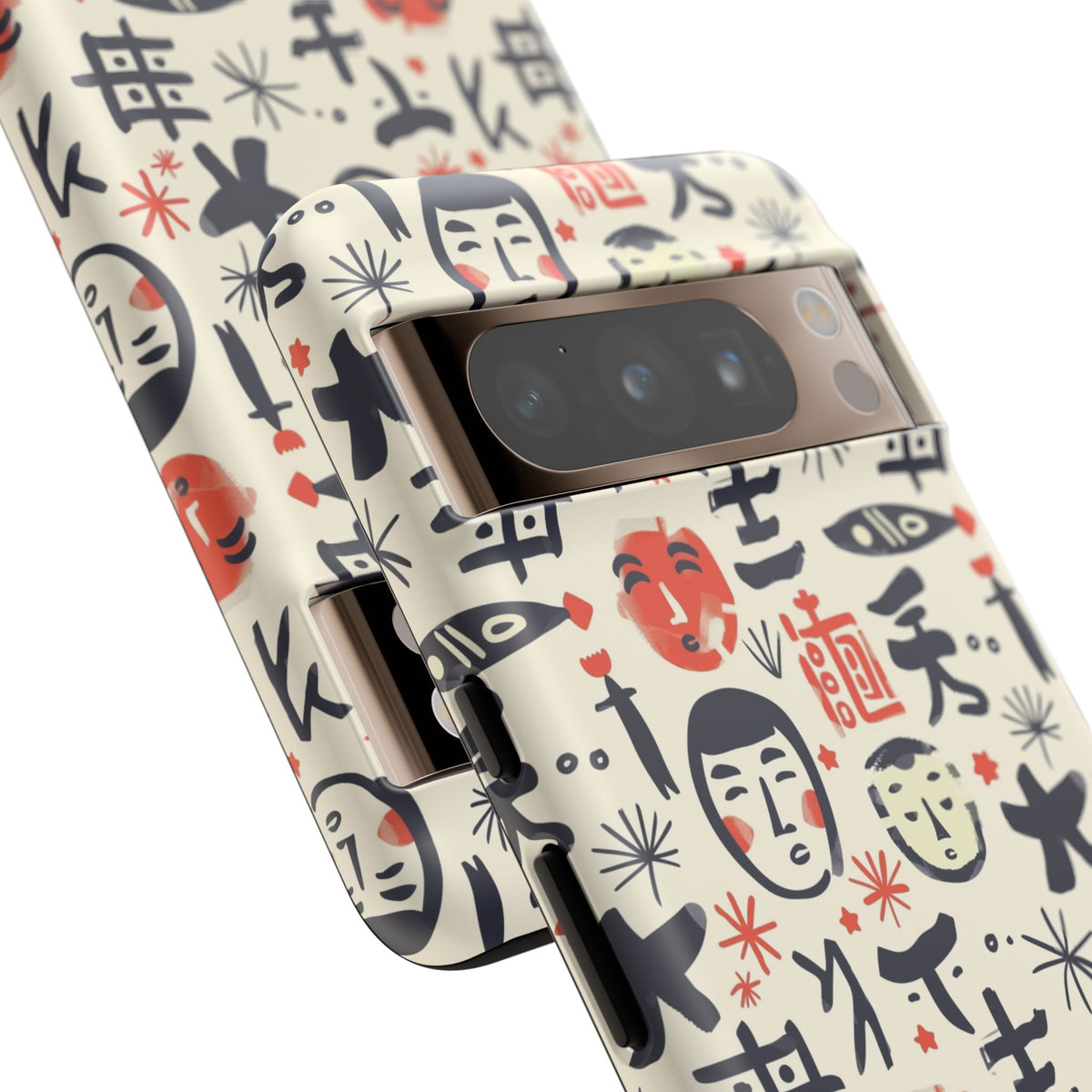 Japanese Pattern Phone Case – Elegant & Timeless Design for Your Phone 092