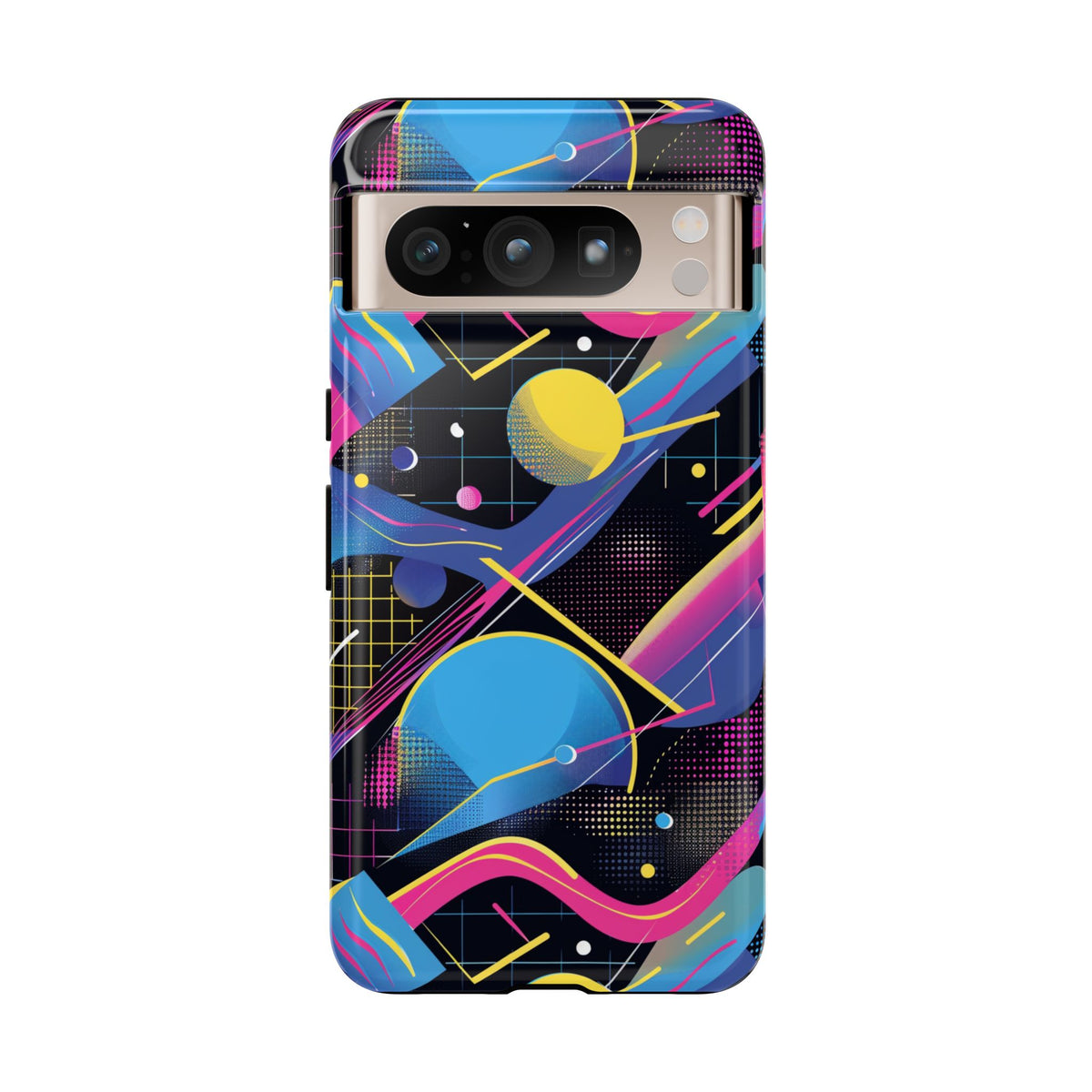 Retro 80s Seamless Phone Case – Vintage Style Meets Modern Protection 14