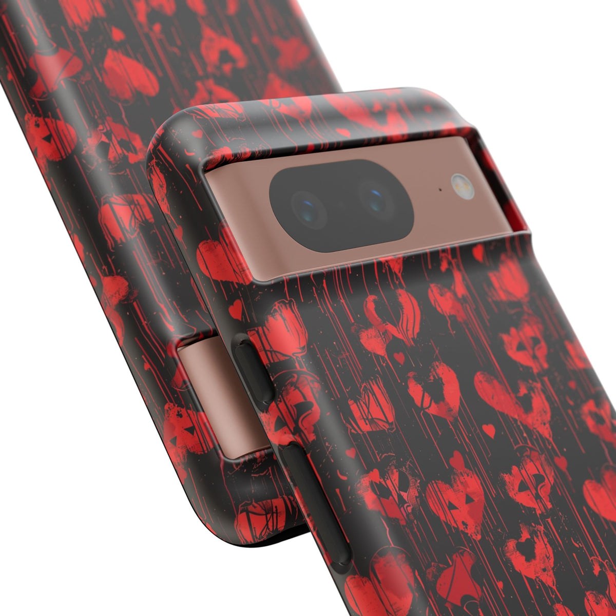 Heart Pattern Phone Case – Stylish & Loving Design for Your Device 825