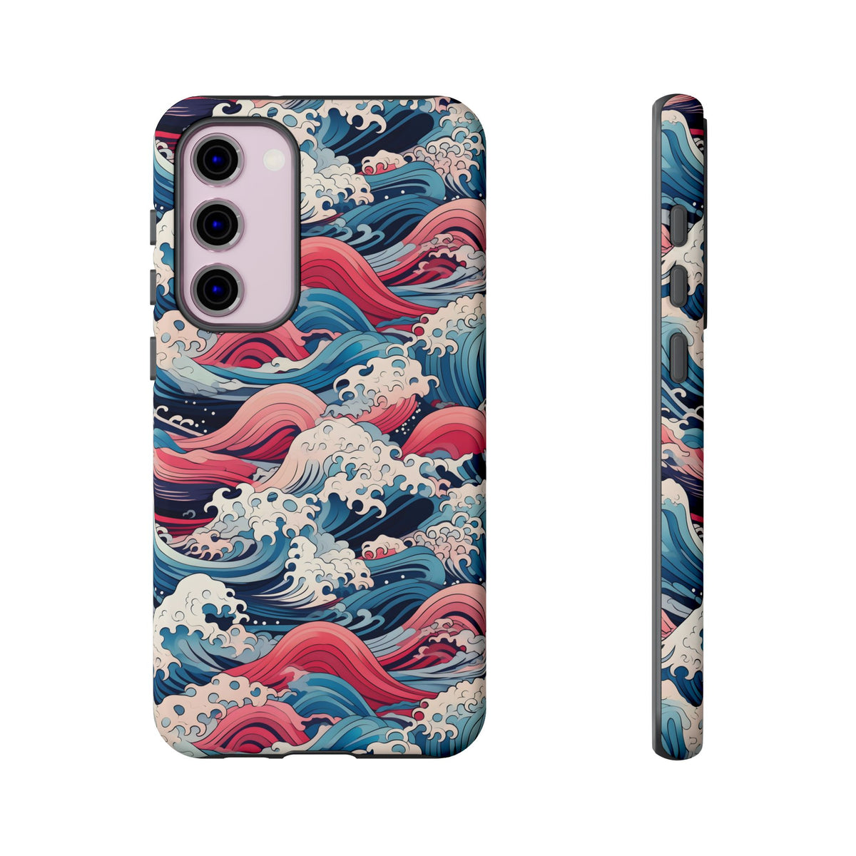 Japanese Waves Phone Case – Embrace Timeless Elegance with Classic Design 3