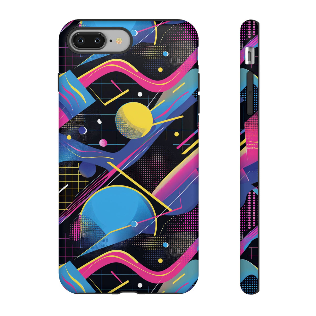 Retro 80s Seamless Phone Case – Vintage Style Meets Modern Protection 14