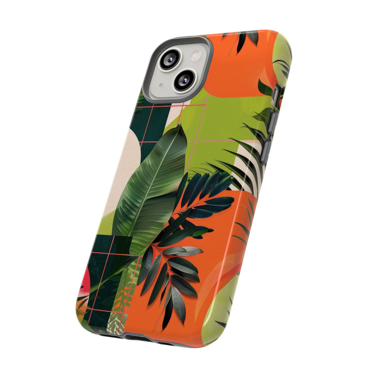 Jungle Collage Phone Case – Vibrant & Durable Nature-Inspired Protection