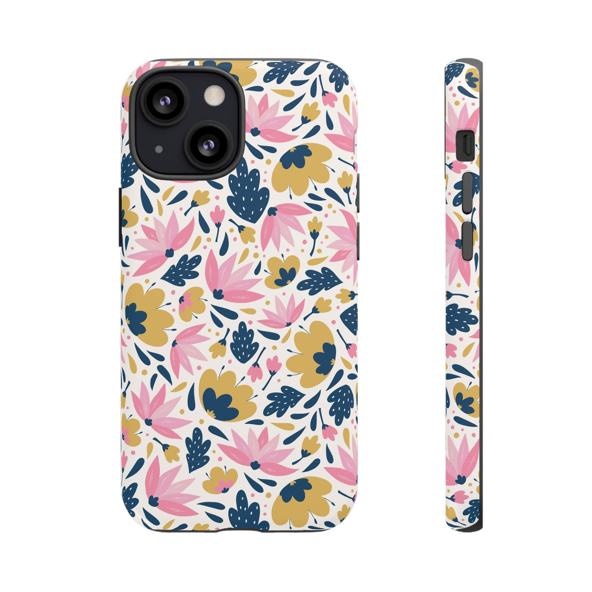 Colorful Little Flower Design Phone Case – Bright and Cheerful Floral Phone Cover 3