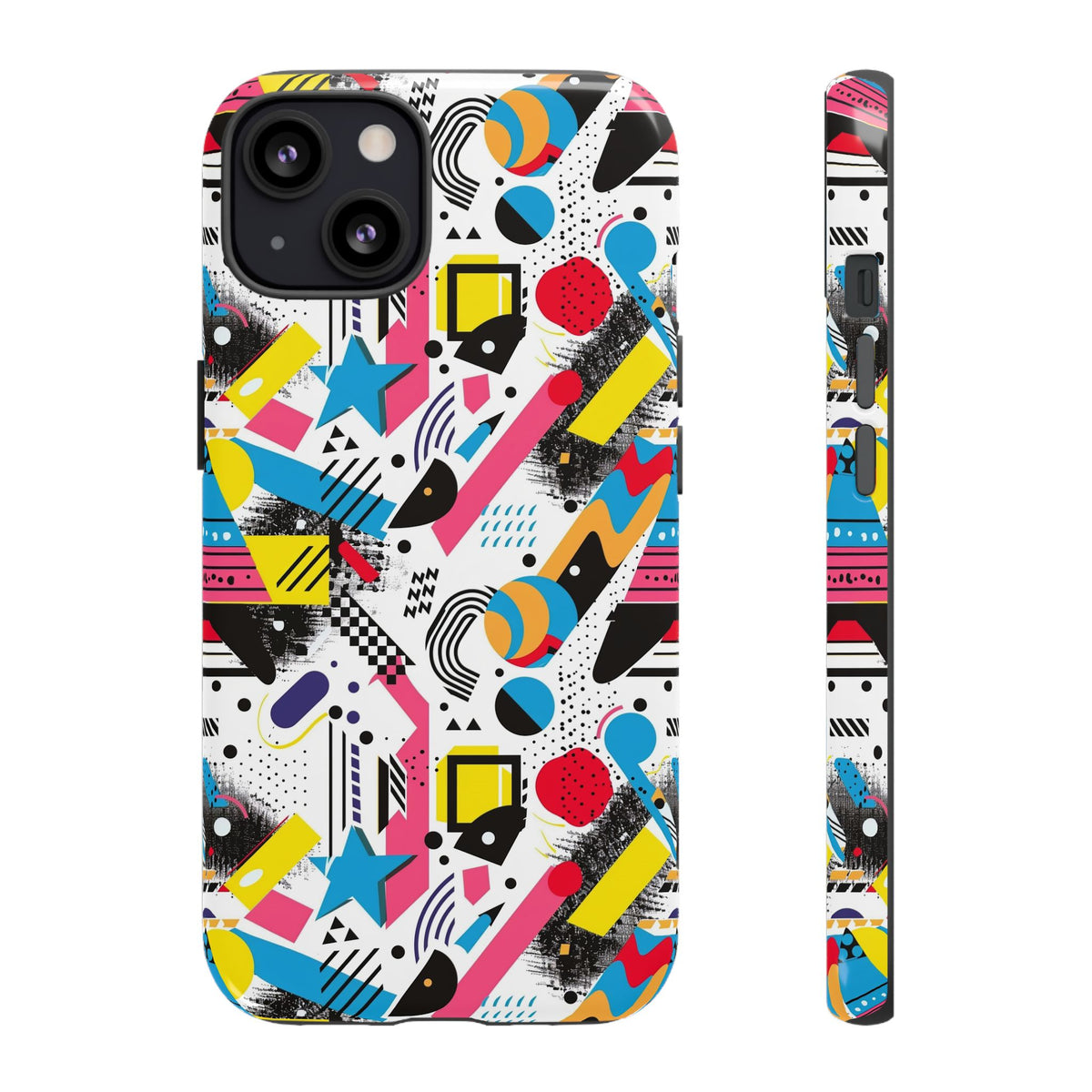 Retro 80s Seamless Phone Case – Vintage Style Meets Modern Protection 094