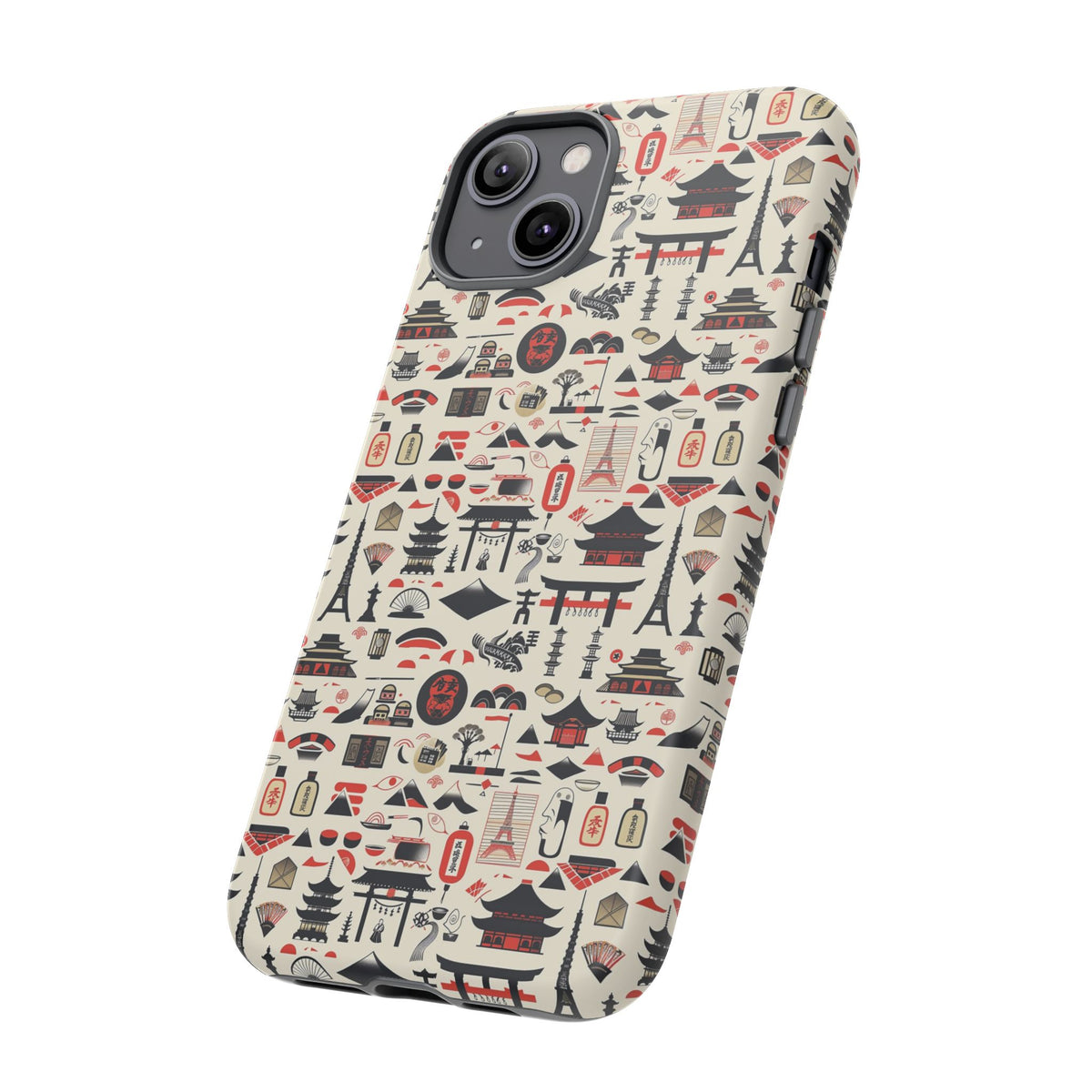 Japanese Pattern Phone Case – Elegant & Timeless Design for Your Phone 010