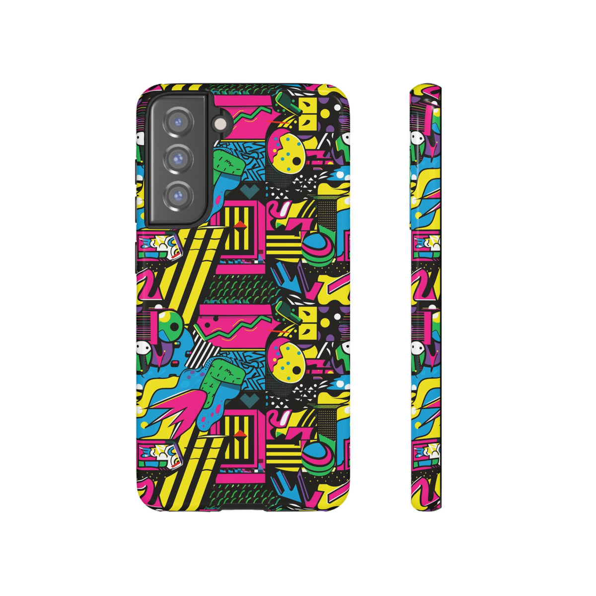 Retro 80s Seamless Phone Case – Vintage Style Meets Modern Protection 146