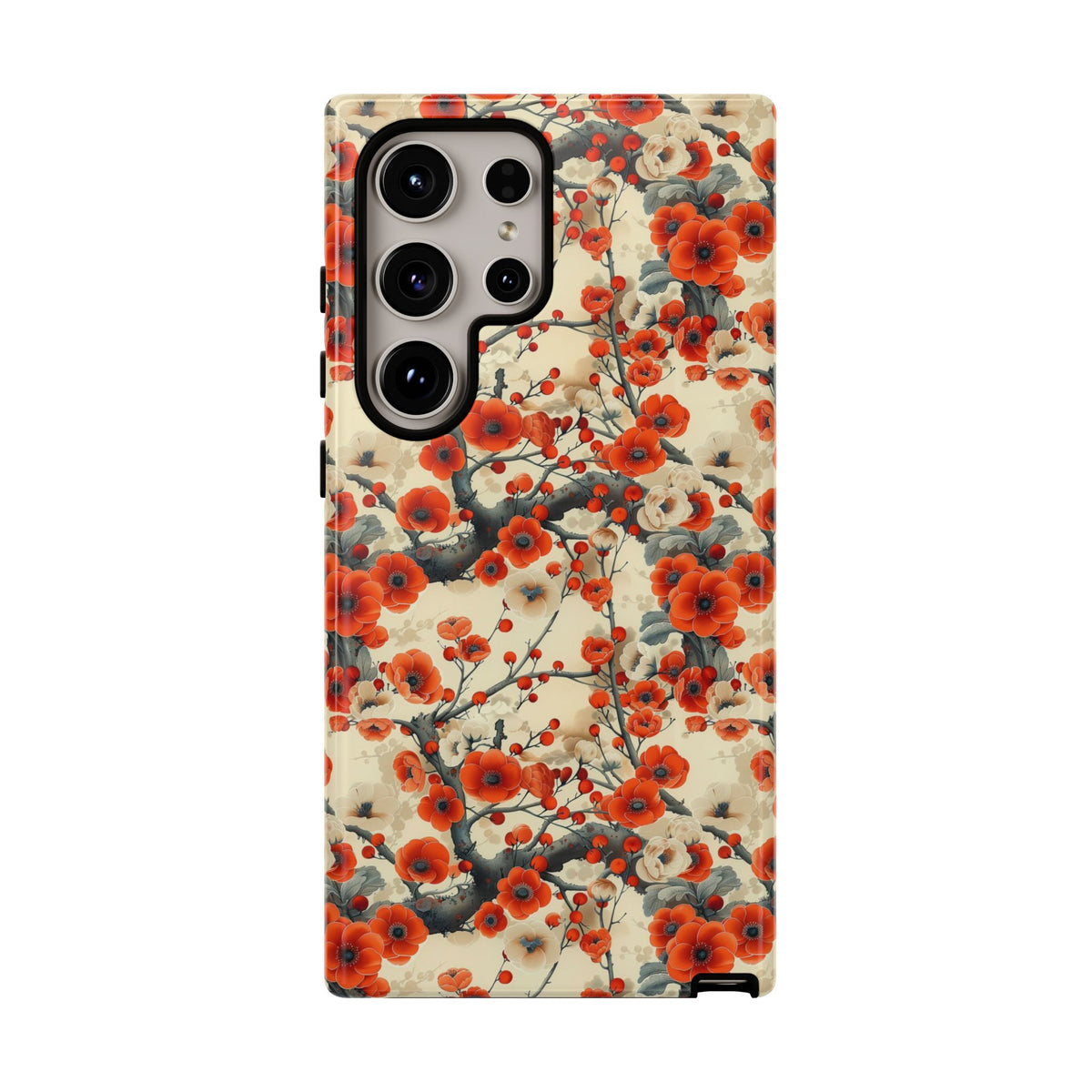 Japanese Pattern Phone Case – Elegant & Timeless Design for Your Phone 084