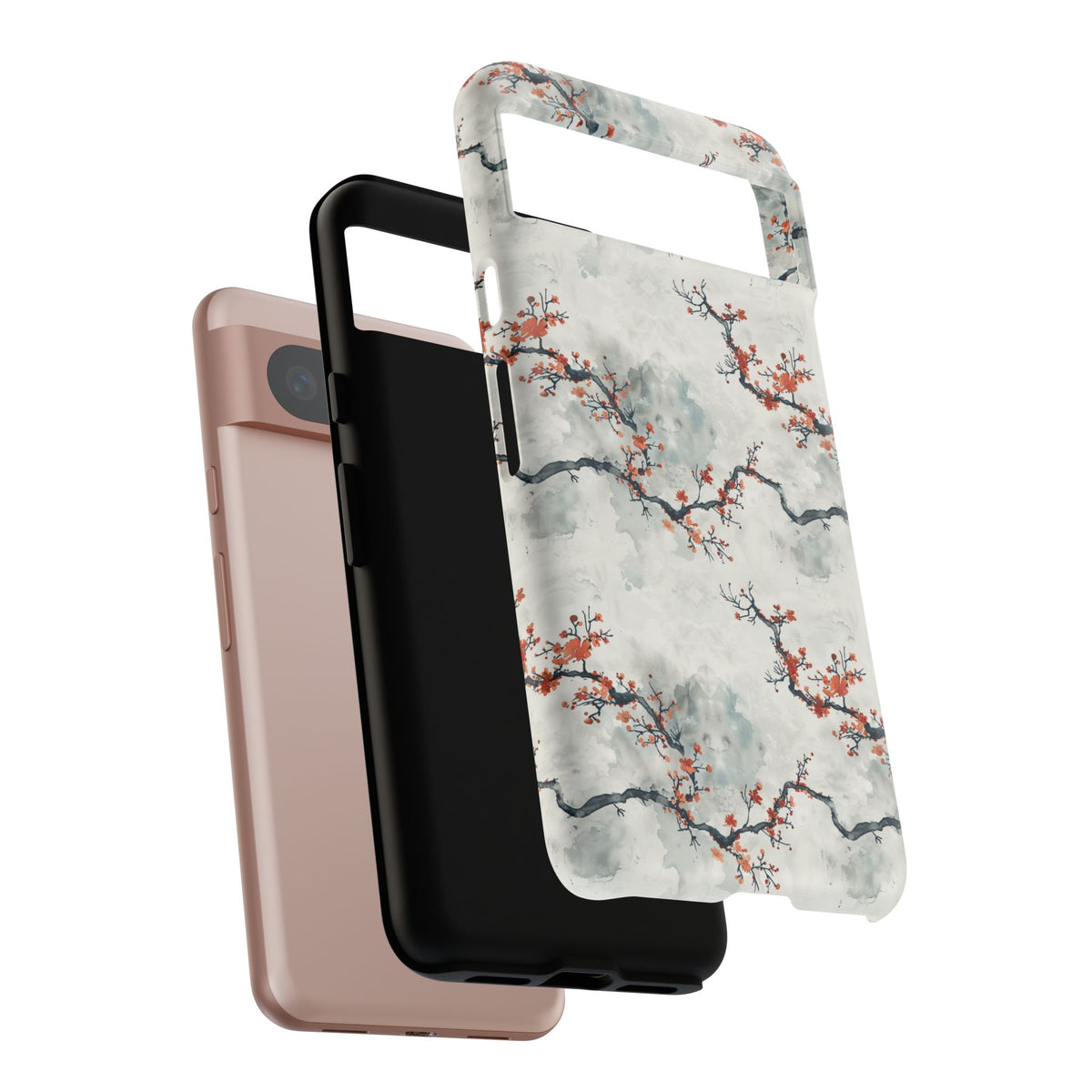 Japanese Pattern Phone Case – Elegant & Timeless Design for Your Phone 021