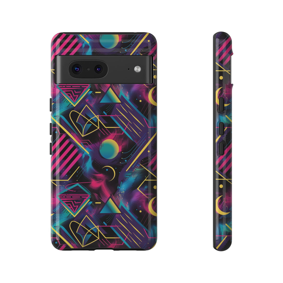 Retro 80s Seamless Phone Case – Vintage Style Meets Modern Protection 076